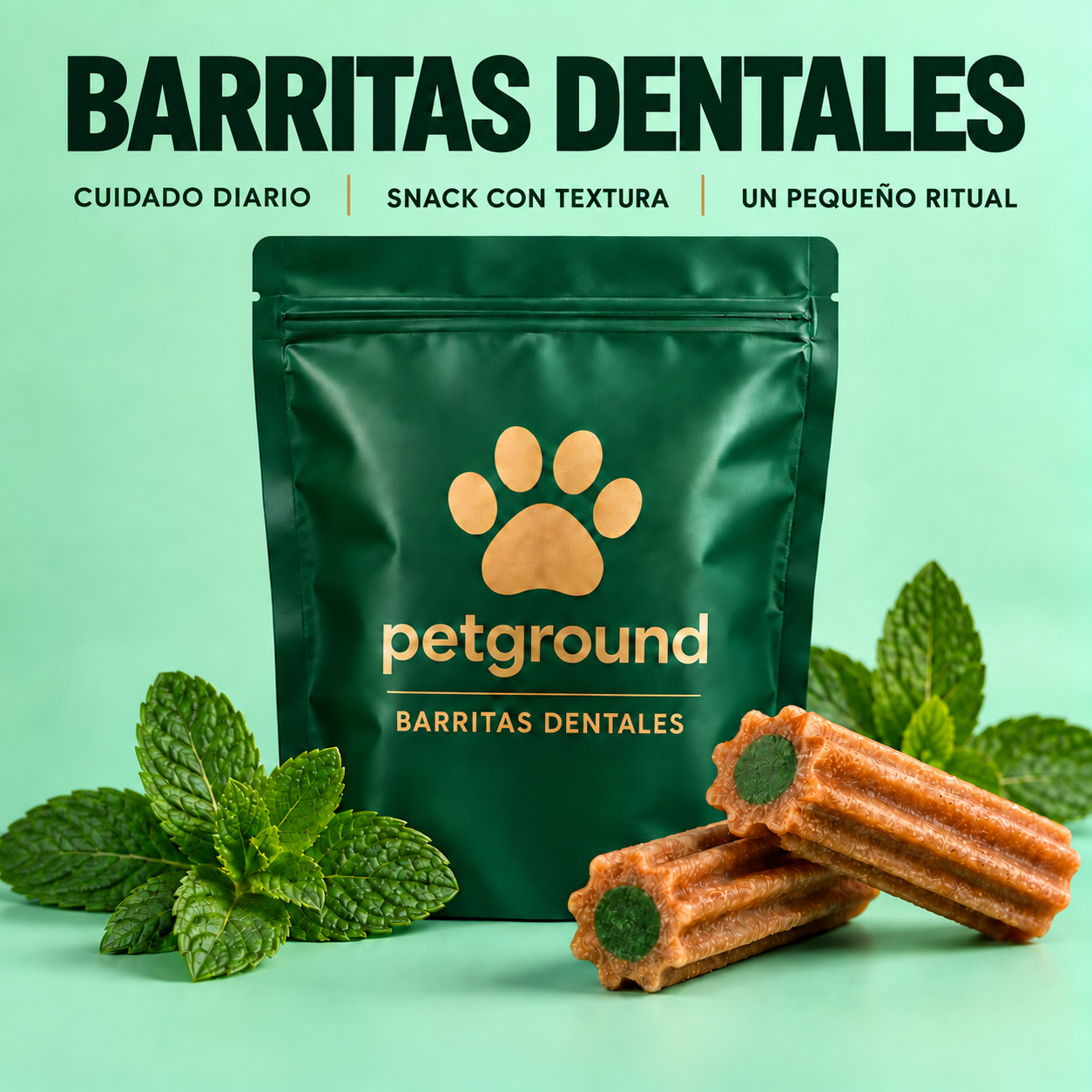 Barritas dentales Petground